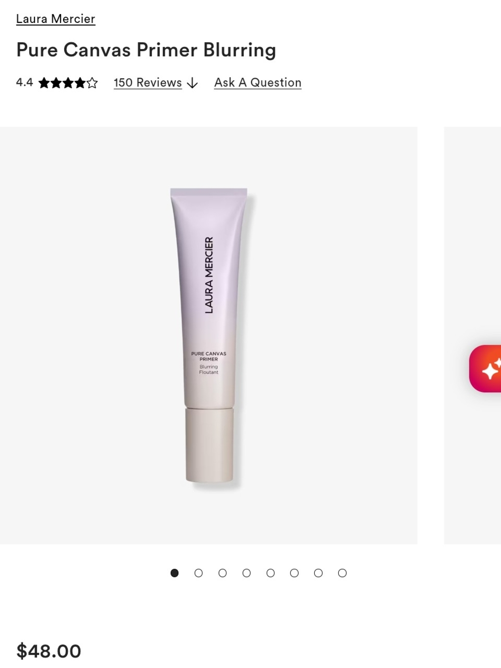 laura mercier Pure Canvas Primer Blurring